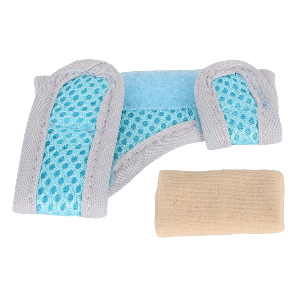 Kids Left Thumb Splint Thumb Wrist Stabilizer Joint Correction Protection Support Brace with Finger Sleeve XS for 3