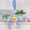 Anime Cartoon 12cm Winnie Pooh Hand Rope Series Plush Keychain  Cute Doll Accessories Trendy Christmas Birthday Toys Gift