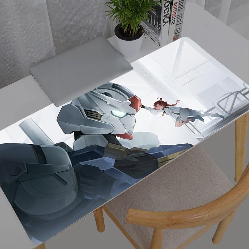 Mouse Pad Mobile Suit Gundam New Rubber Table Large Gamer Xxl Desk Mat Computer Keyboard Gaming Accessories Carpet Mousepad