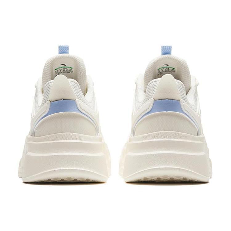 New Anta Low Top Casual Shoes Women's White Blue 922428821-4