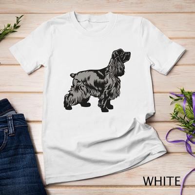 English Cocker Spaniel Dog Breed Gift Animal Dogs Unisex T-shirt