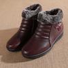 Fashion Winter Women's Snow Boots Plush Womens Ankle Boots Keep Warm Comfortable Cotton Shoes Non Slip Shoes for Women Soft Leather New