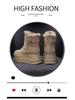 Petite Women's 2025 Thick-Soled Snow Boots, Height-Boosting, Velvet-Lined, Cold-Proof, Casual Warm Short Boots.