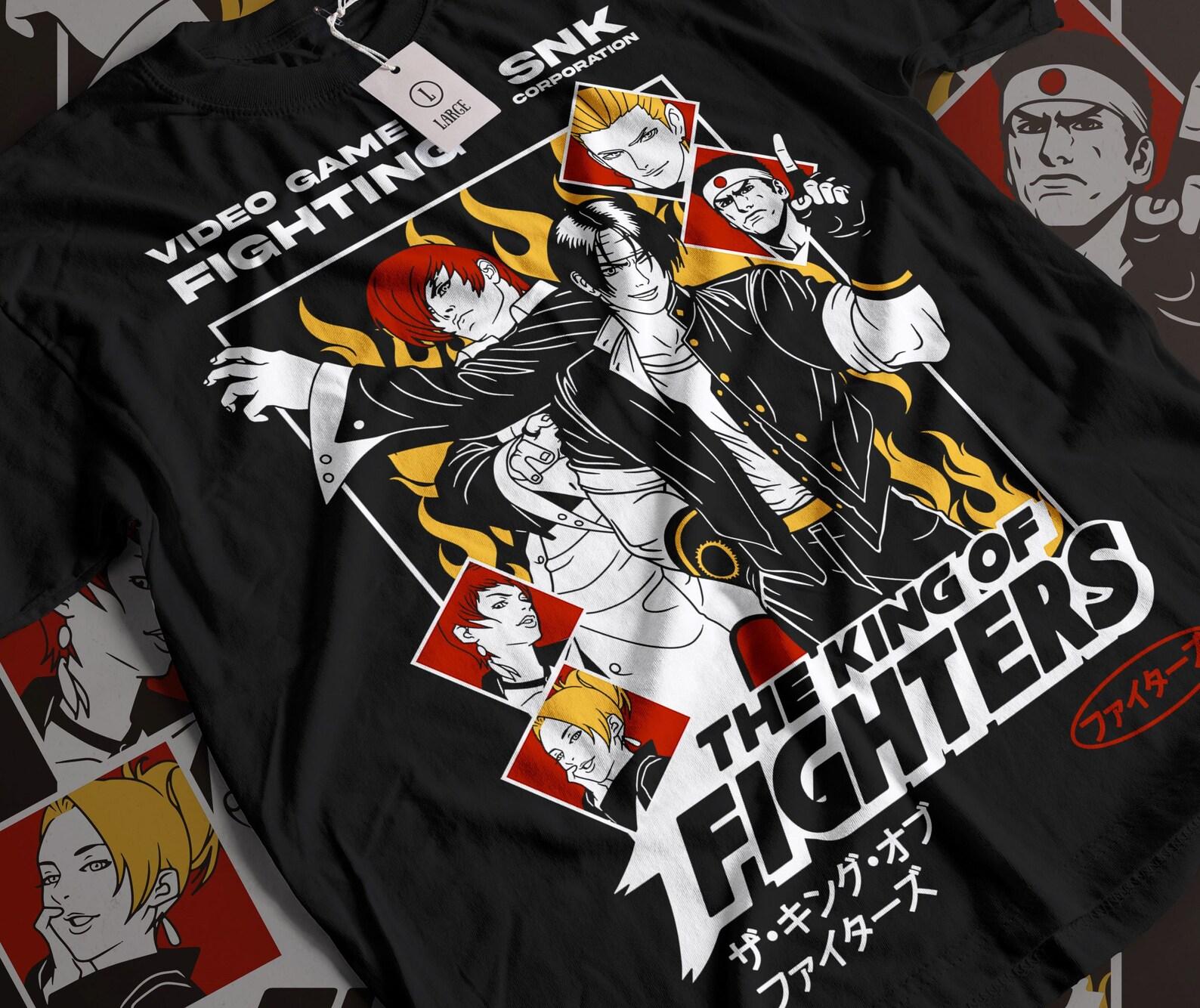 The KOF2002 Kof 2k2 Character Select Premium Unisex T-shirt. 2XL