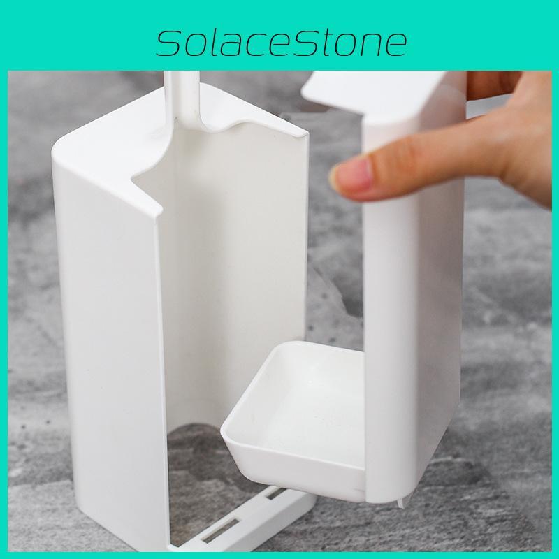 Plastic Km Japanese Toilet Brush Set Long Handle For Maintenance Bathroom