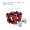 Braçadeira de Guidão Usinada CNC Riser para Guidão Fat Bar Adaptador de Montagem 22 28mm Para Pit Dirt Bike Moto de Corrida Enduro Supermoto Mxatv
