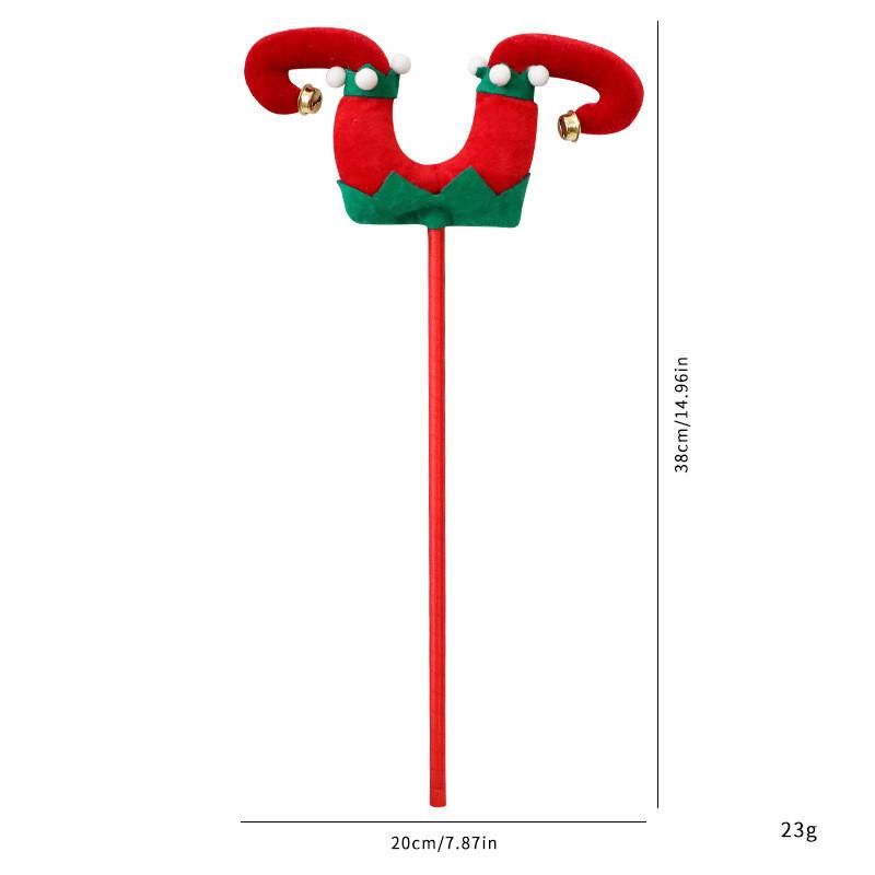 Christmas Elf Leg Decor With Fabric Material For Holiday Tree Ornaments