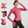 Women's Slimming Zip-Up Yoga Jacket - Nude Feel, Quick-Dry, Cross-Border Sportswear
