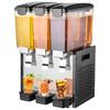 Commercial Beverage Dispenser 10L X 3 Tanks Cold Juice Ice Drink Dispenser