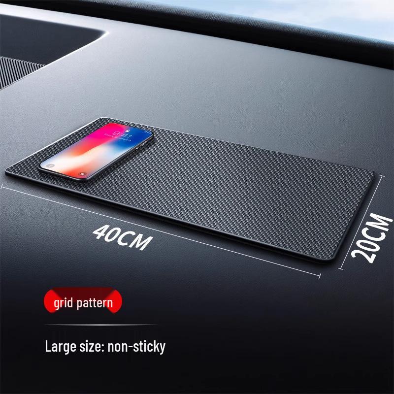 Multi-functional Non-slip Silicone Car Interior Mat for Phone and Decor