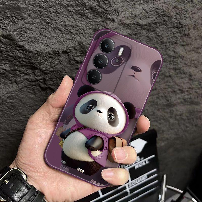 

RealMe C75 Mobile Phone Case Retro Ins Wind Internet Celebrity Sweet Cool High Art Sense Atmosphere Quicksand Minimalist Wind True Me C75 [Single Shell]