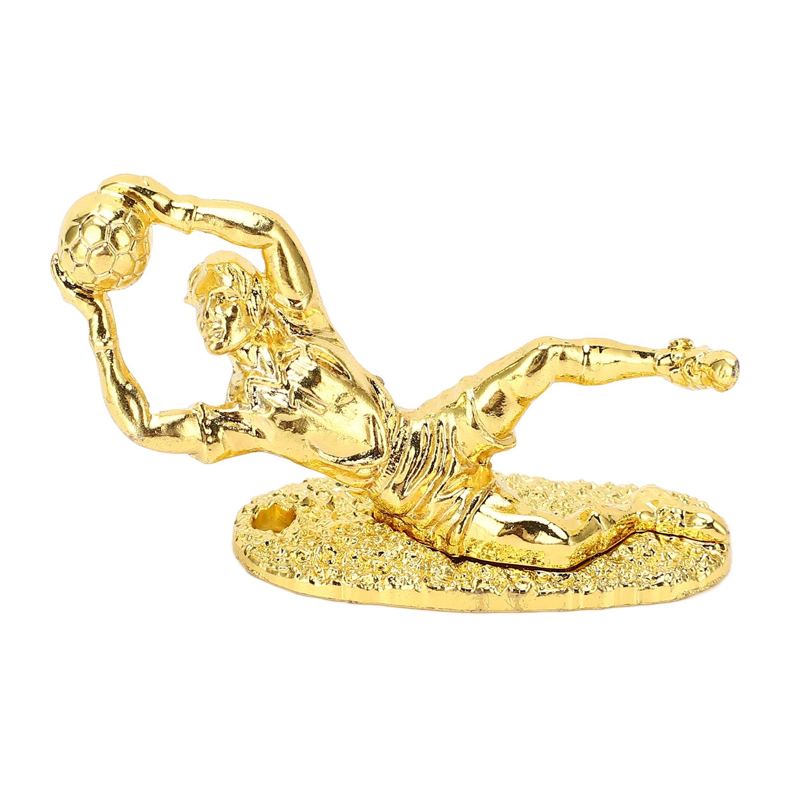 

Football Best Goalkeeper Trophy Metal Soccer Trophy Cup Ornaments Football Fan Souvenirs