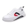 Soft Leather Little White Shoes Women's New Casual Lace-up Platform Sports Shoes Student Fashion Board Shoes Women