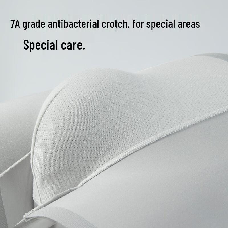 MiiOW Men's 50S Modal Seamless Antibacterial Boxer Briefs (4-Pack)