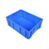 Stackable Turnover Container Sturdy Industrial Tote with Lid Reinforced Structure Rectangular