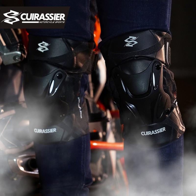 Cuirassier K01 Protective Motorbike Kneepad Motocross Motorcycle Knee Pads MX Protector Racing Guards Off-road Elbow Protection