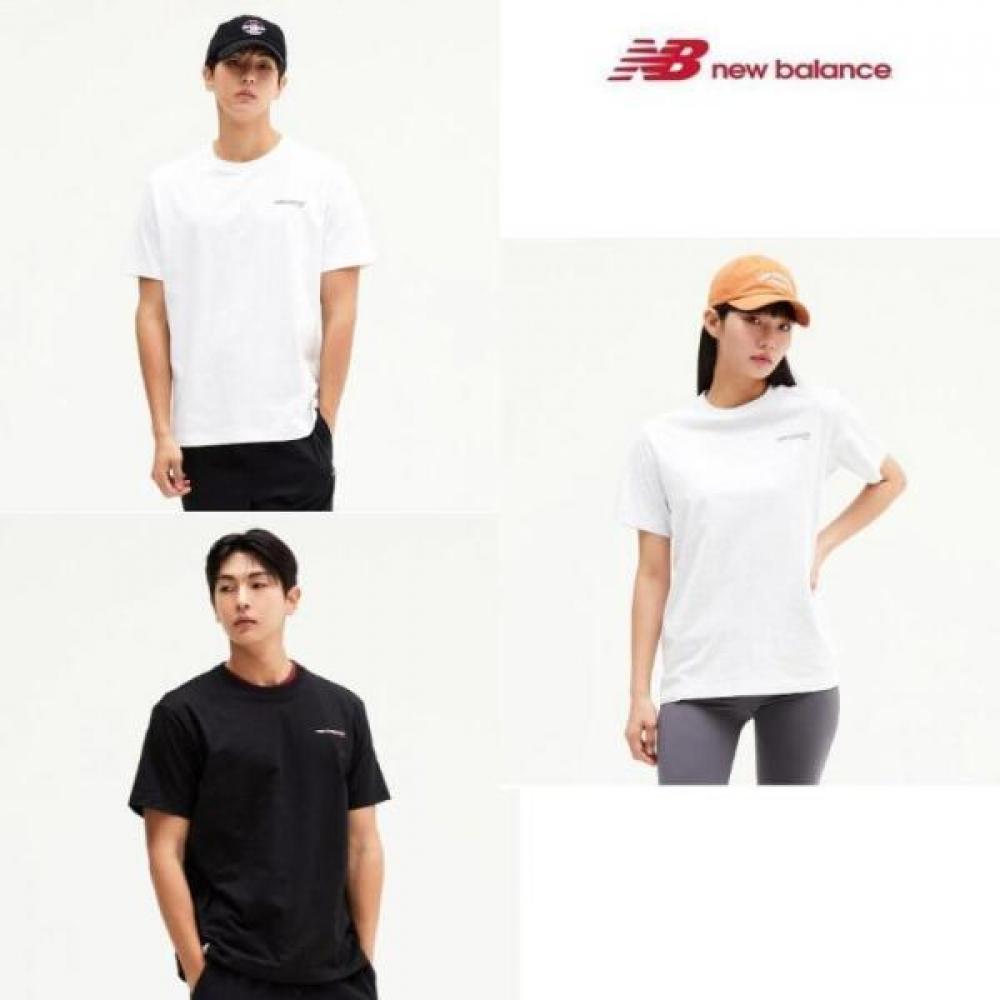 

New Balance Big Logo Short Sleeve Tee Nbnee21023 3 white (10)/95 (M)