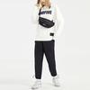 Li Ning Badfive Solid Color Loose Straight Leg Sports Pants Women Pants Black AYKS052-3