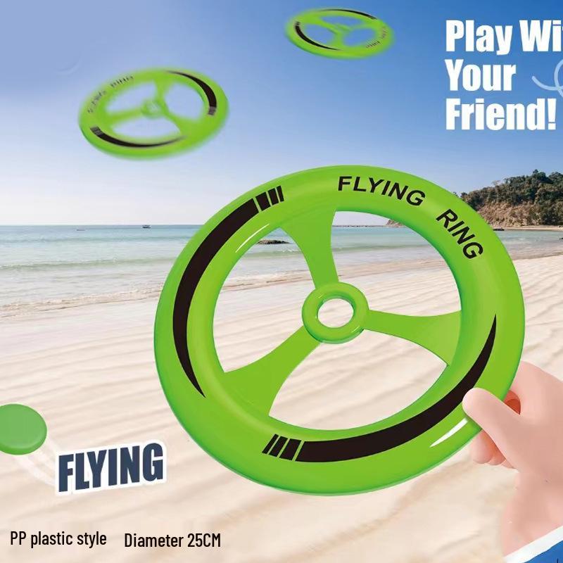 Children's Soft Boomerang Frisbee: Three-Leaf Outdoor Sports Toy for Boys and Parents