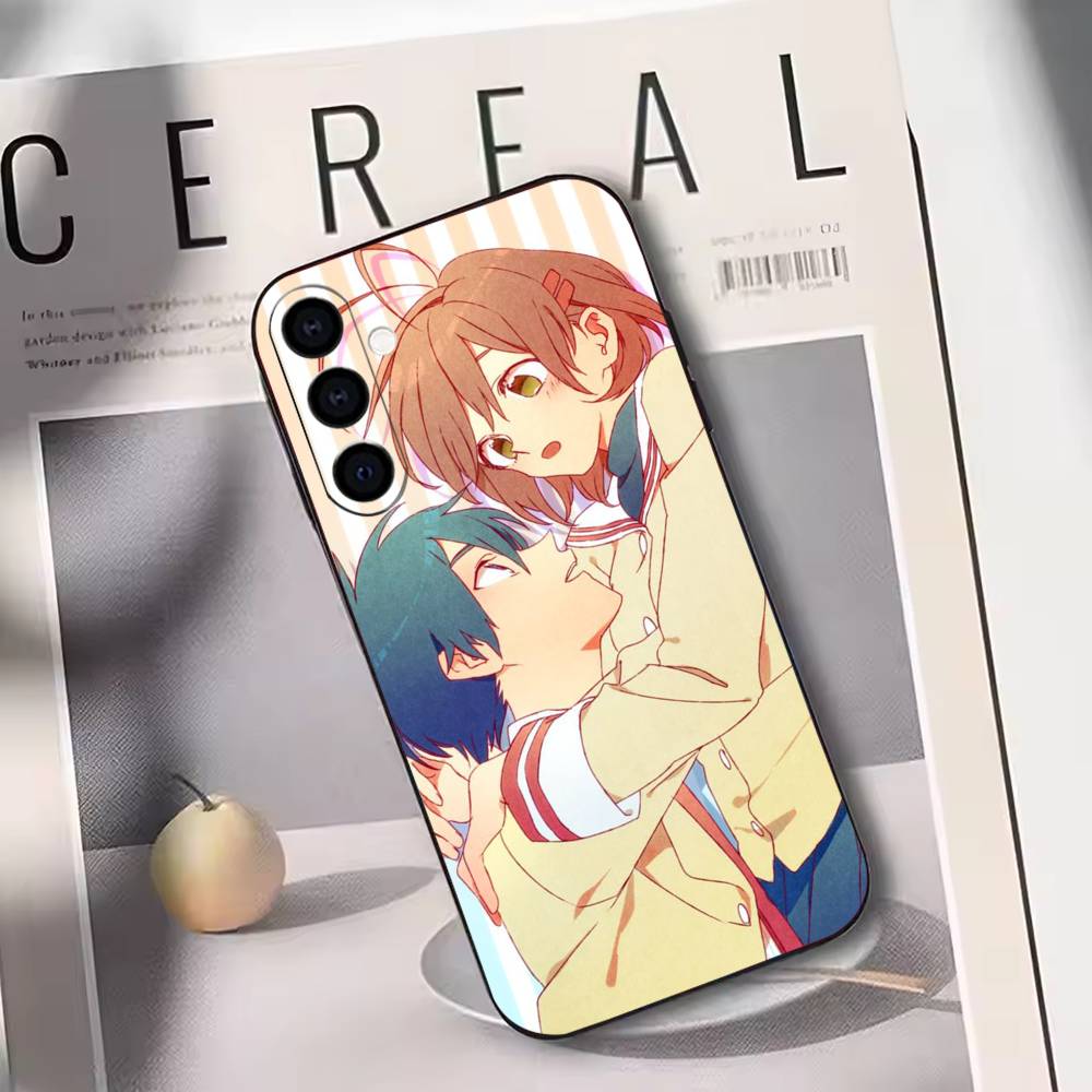 

CLANNAD Tomoya Okazaki Phone Case For Samsung Galaxy A73,A72,A71,A70,A53,A52,A51,Others Soft Black Cover Samsung a13 5g