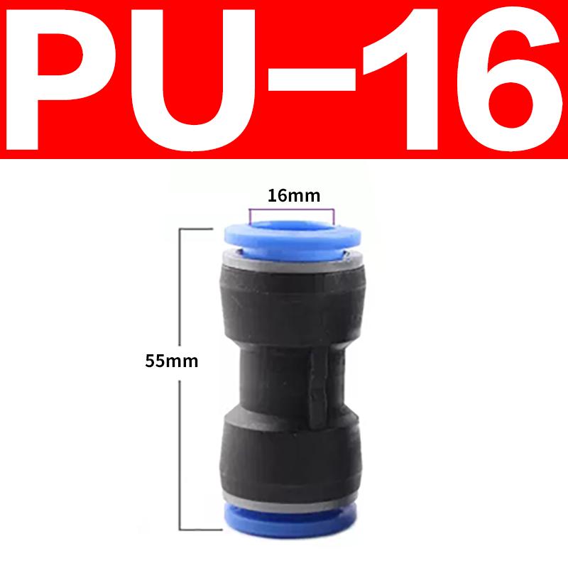 PE PG PY PW Air Connectors 4 6 8 10 12mm Pneumatic Fitting Quick Connect Tee 3Way Plastic Pipe Water Hose Tube Connector