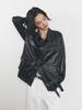 HALF DEVIL US Oversized Cargo Shirt_Black