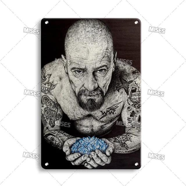 Breaking Bad Classic TV Show Metal Plate Retro Metal Poster for Bar Club Home Studio Wall Decor MISES Vintage Tin Sign