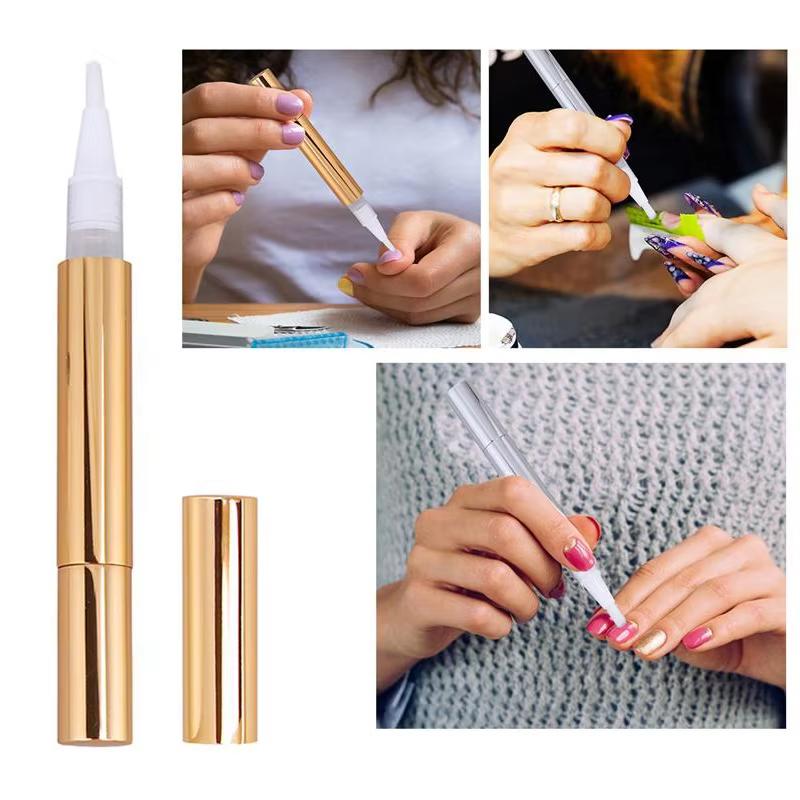 Penne Twist Vuote da 3 ml Penna Vuota per Olio per Unghie Penna Vuota per Olio per Cuticole Contenitore Cosmetico Tubetto per Lip Gloss