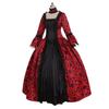 Victorian Renaissance Ball Gown, Medieval Gothic Lolita Long Sleeve Dress for Women, Halloween & Masquerade Parties