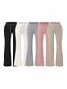 Women's Loose Drape Micro-Flare Pants with Drawstring Waist - Comfortable, Versatile, Floor-Length Trousers for Spring and Autumn