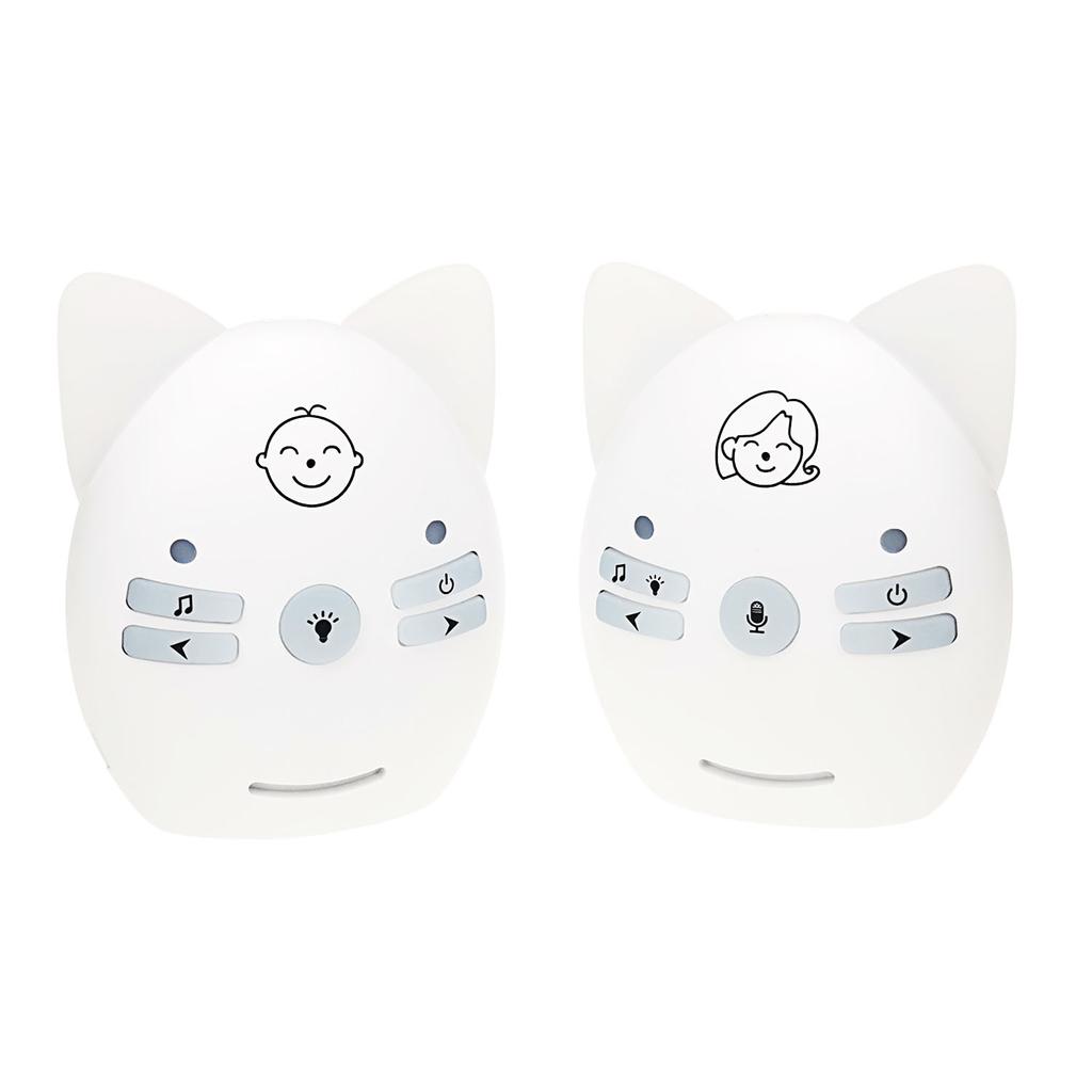 Dětská chůvička 2,4GHz bezdrátová audio digitální hlasové vysílání Double Talk Přenosná chůvičkaAA