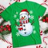 Unisexs and Unisexs Cute SnowUnisex Christmas TShirt Tee MC a