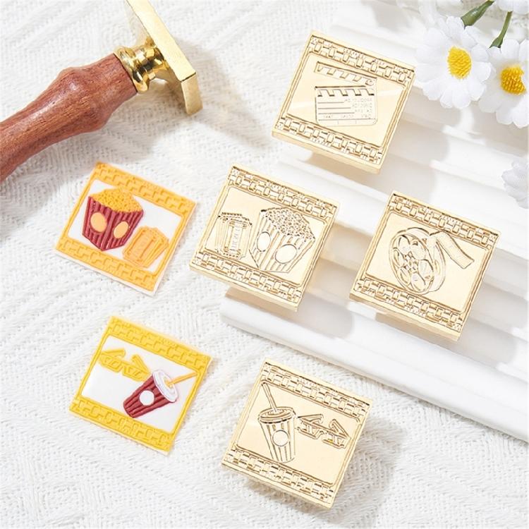 Sealing Stamp Head Wax Stamp Head Emboss Sealing Metal Scrapbooking Stamp Head