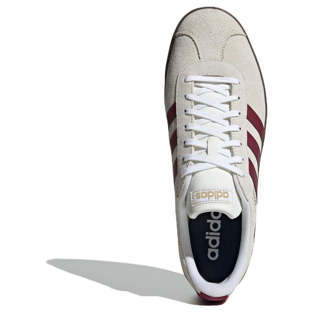 Adidas VL Court 2.0 Off White Shadow Red Unisex Sneakers Cream Cloud-White JR8310