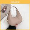 Stylish Casual Shoulder Bag Women 2023 Spring New Minimalist Crescent Bag Street Fashion Small Square Bag