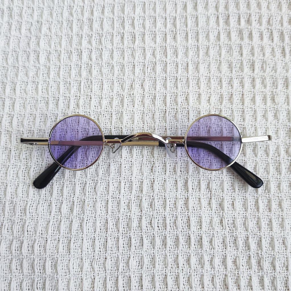 Trendy Retro Small Round Frame Sunglasses - Fun & Quirky Douyin-Inspired Design