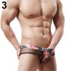 Men's Fashion Sexy See-through Underpants U Convex Thin Mesh Briefs Underwear