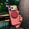 360° Roating Kickstand Ring Holder Matte Case for Magsafe Charge for iPhonne Air 17 16 15 14 Plus 13 12 11 Pro Max Armor Cover