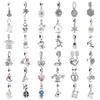 925 Silver Forever Family Motorcycle Cake Pendant Charm Bead Fit Original Bracelet Women DIY Jewelry