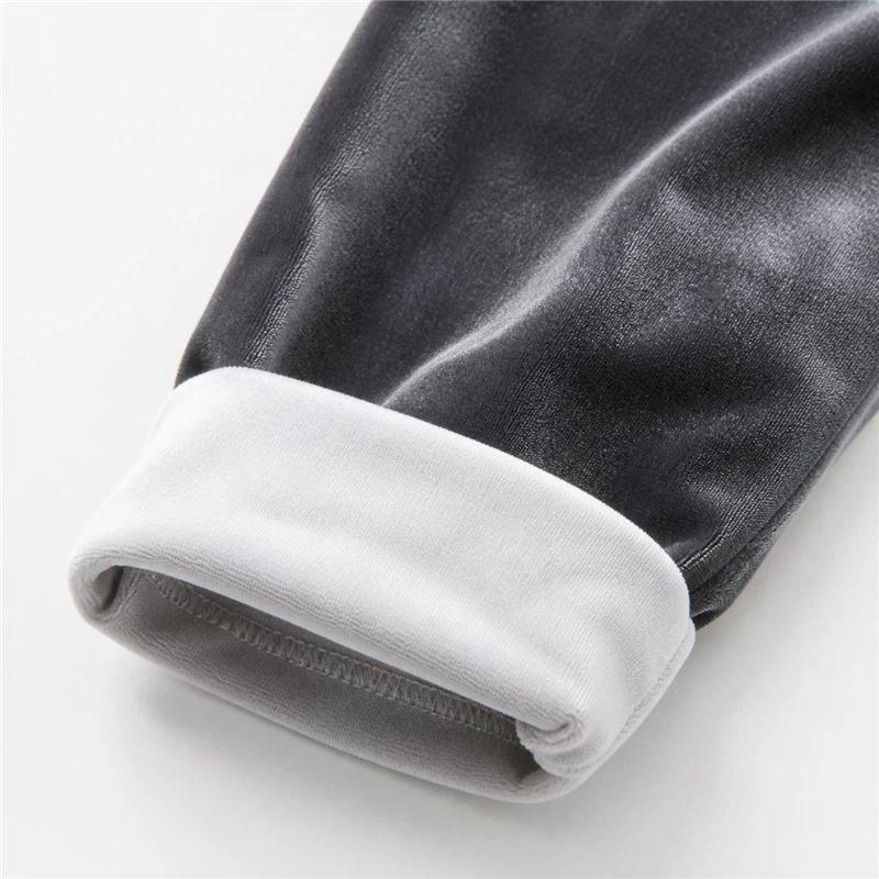 New Women's Casual V-neck Pullover Long Sleeves and Trousers Velvet Multi-color Women's Suit