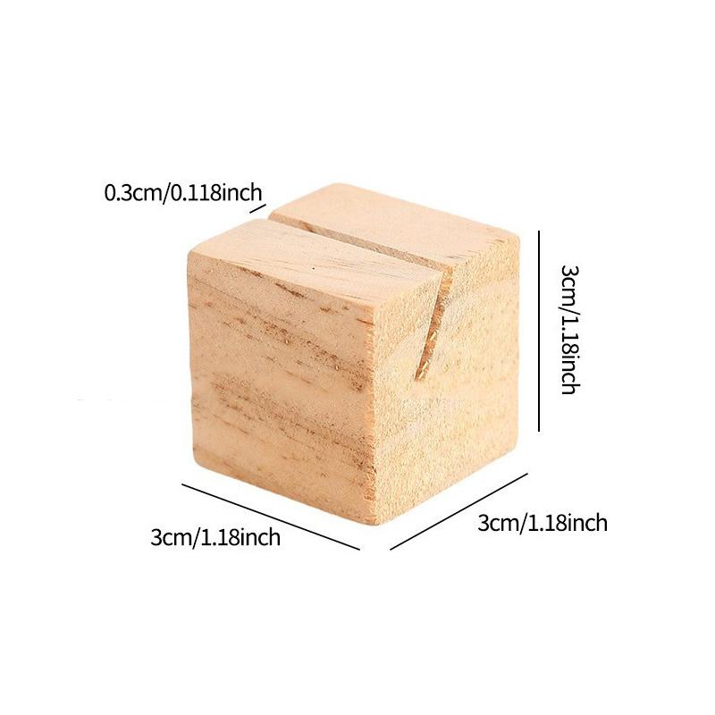 Business Card Holder Organizer Office Desk Display Stand Memo Counter Accessories Tabletop Shelf Home Wooden Card Holder Storage