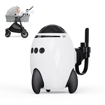 Hordozható automatikus babahinta, babakocsival kompatibilis, kéz nélküli hintáztató funkció, Bluetooth altatódalokkal
