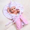 30cm Silicone Reborn Baby Doll - Soft Sleep Companion & Child Role-Playing Toy