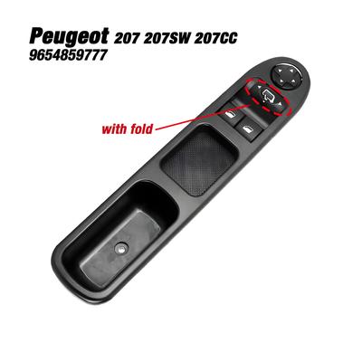 9654859777 For Peugeot 207 207SW 207CC 2004-2015,13P Electric Master Power Window Lifter Glass Control Switch