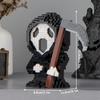 Minuscole particelle assemblate mattoncini giocattoli puzzle cartone animato serie Halloween notte magica clown della morte personaggi assemblati