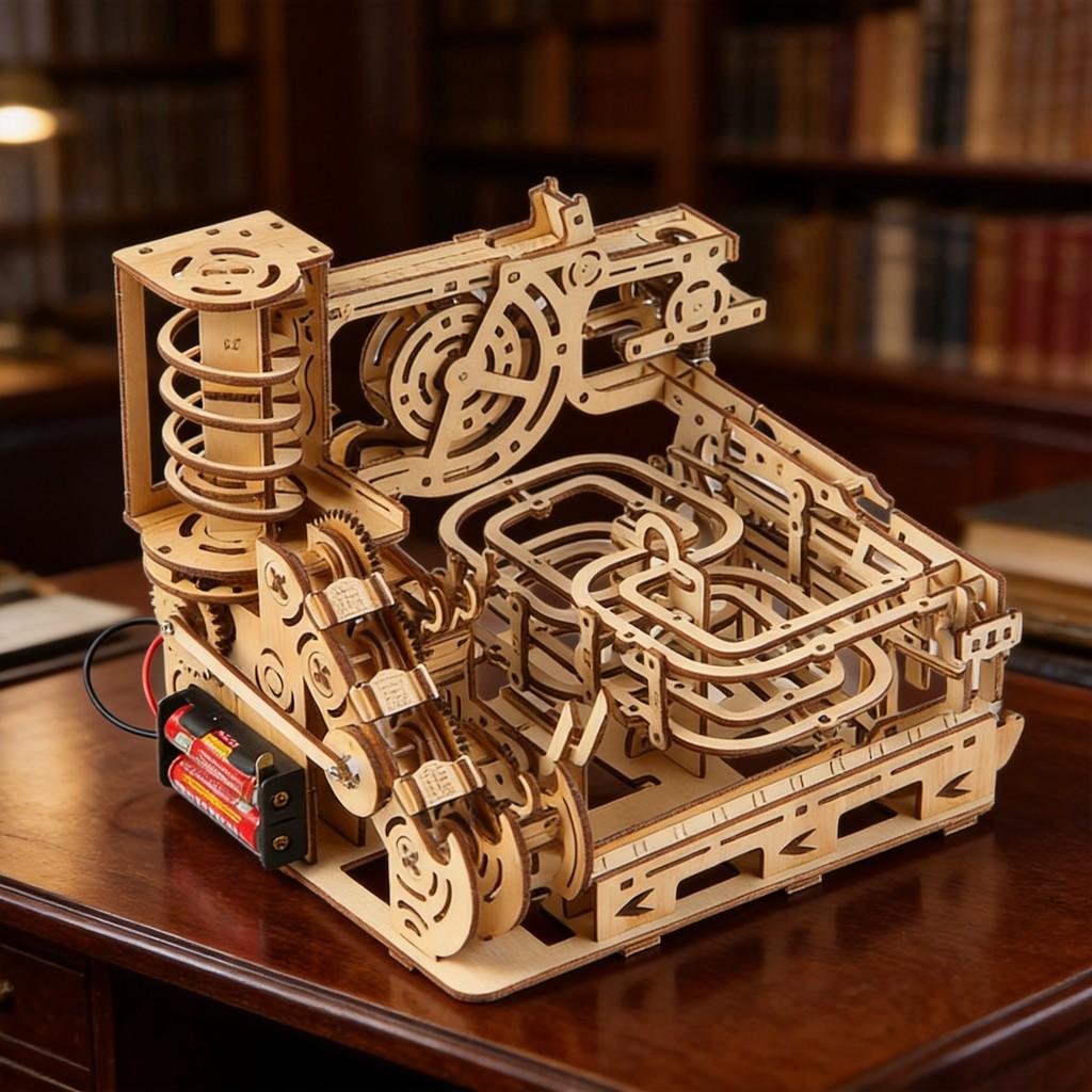 Mechanical 3d Puzzle Diy Toy With High Difficulty For Adults And Track Ball Game