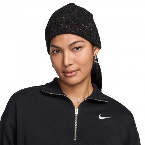 Nike (One Size, Brown) Speckle Knitted Beanie - Image 2