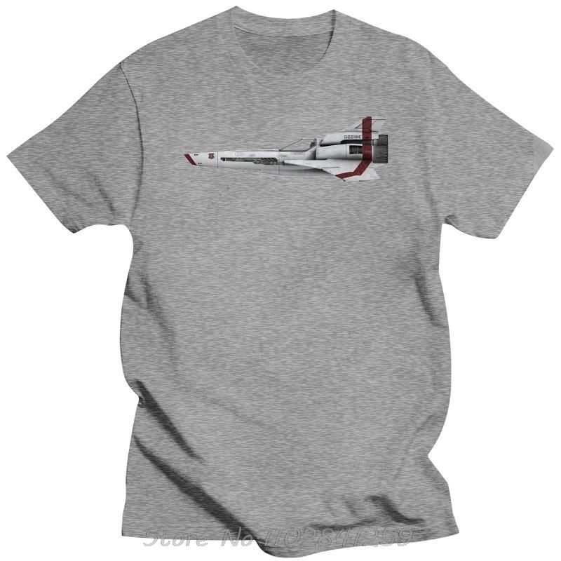 Battlestar Galactica Viper Fighter Sc Fi Mens TShirt Casual Short Sleeve Oversized Tshirt Men Oneck T Shirt Summer Streetwear S