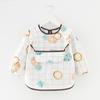 Blouse imperméable en coton à manches longues avec poche pour enfants
