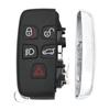 Car Key Shell Case Housing Cover for Land Rover LR4 for Range Rover Sport Evoque for Jaguar XJ XJL XF 5 Button